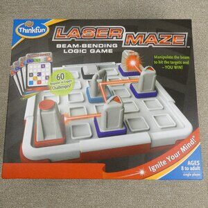 Thinkfun Laser Maze Beam Bending Logic Board Game COMPLETE
